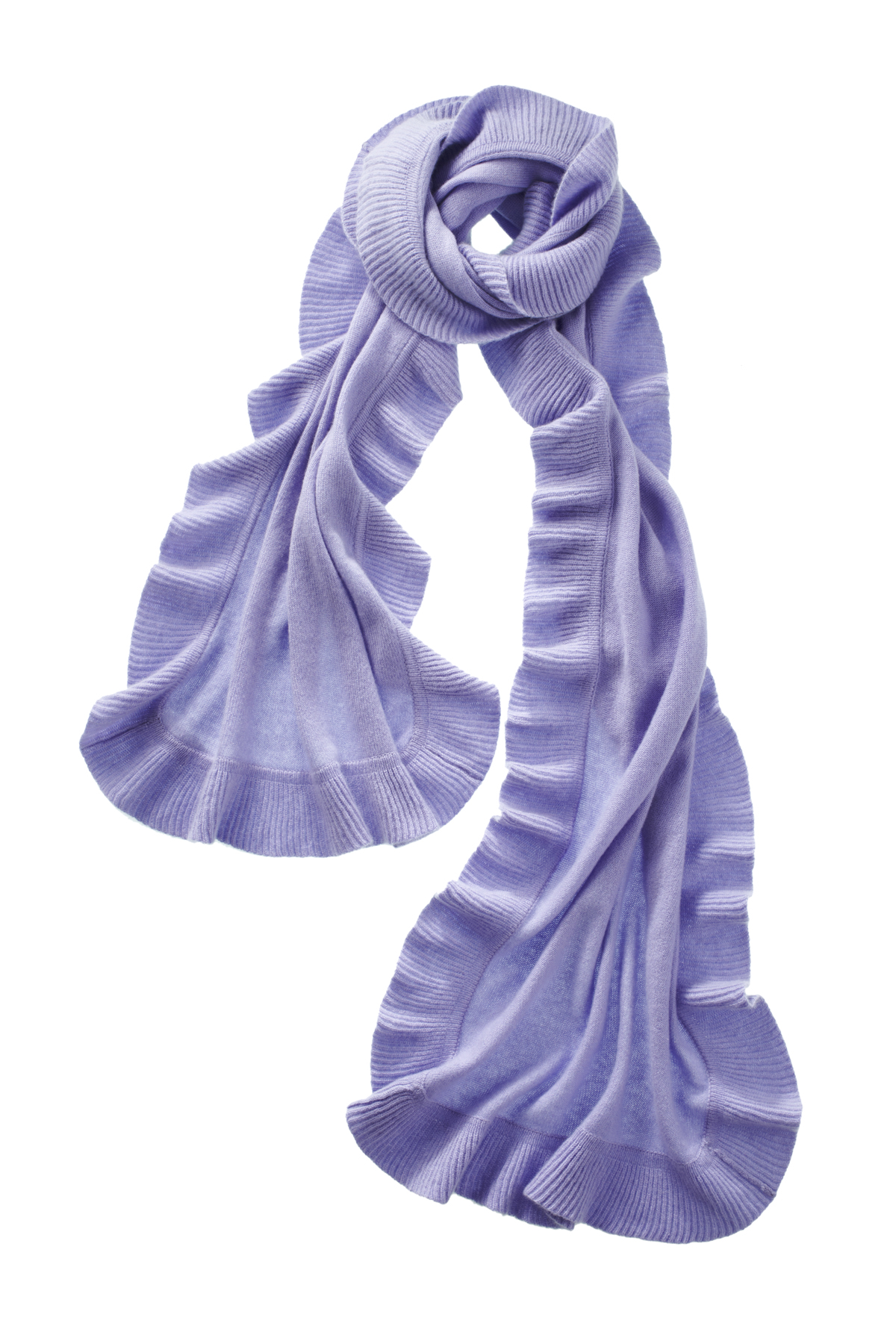 Balbaniello Cashmere Ruffle Wrap 