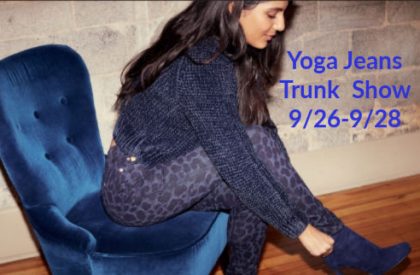 Yoga Jeans Fall Trunk Show Yoga Jeans Fall Trunk Show