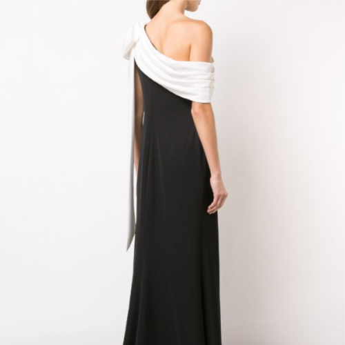 oversized evening dress