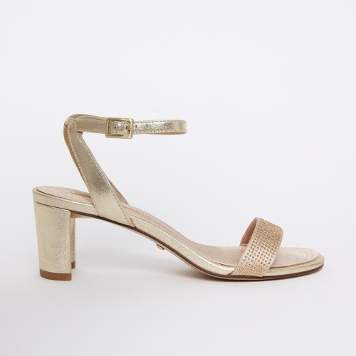 Jewel Badgley Mischka Danni II Low Block Heel Sandal...