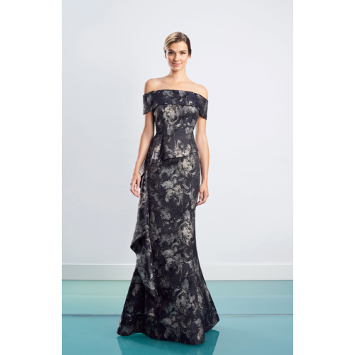 Daymor Floral Evening Gown
