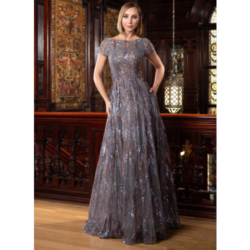 Daymor Sequin Gown 1554