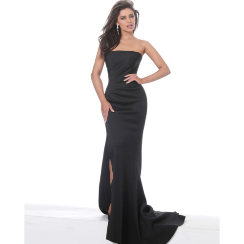 Jovani Black Strapless Evening Gown 94366