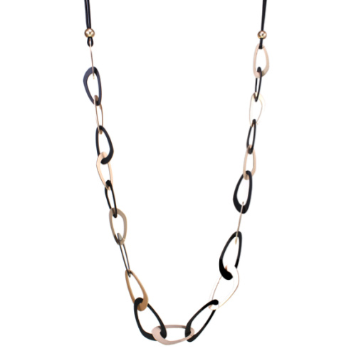 Long Metal Chain Necklace 