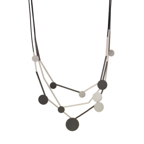 Modern Art Metal Necklace