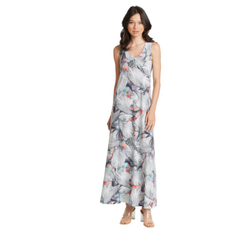 Compli K maxi dress with v-neck 33053 at Helen Ainson in Darien CT 06820