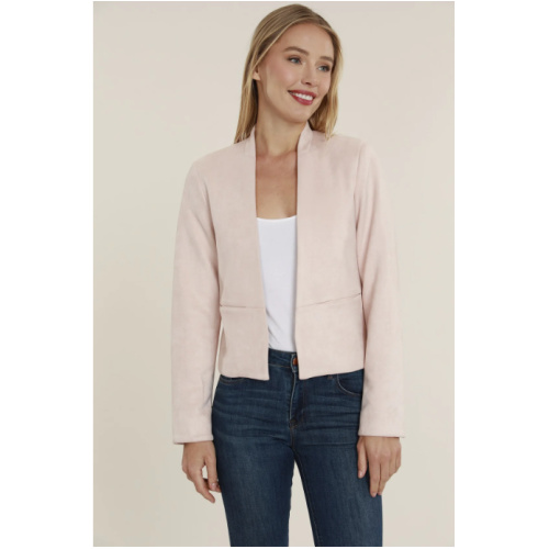 Dolce Cabo Faux Suede Tailored Blazer at Helen Ainson in Darien CT 06820