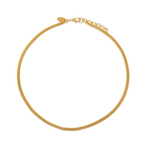 CRISTINA SABATINI SNAKE CHAIN NECKLACE GOLD at helen ainson in darien ct 06820