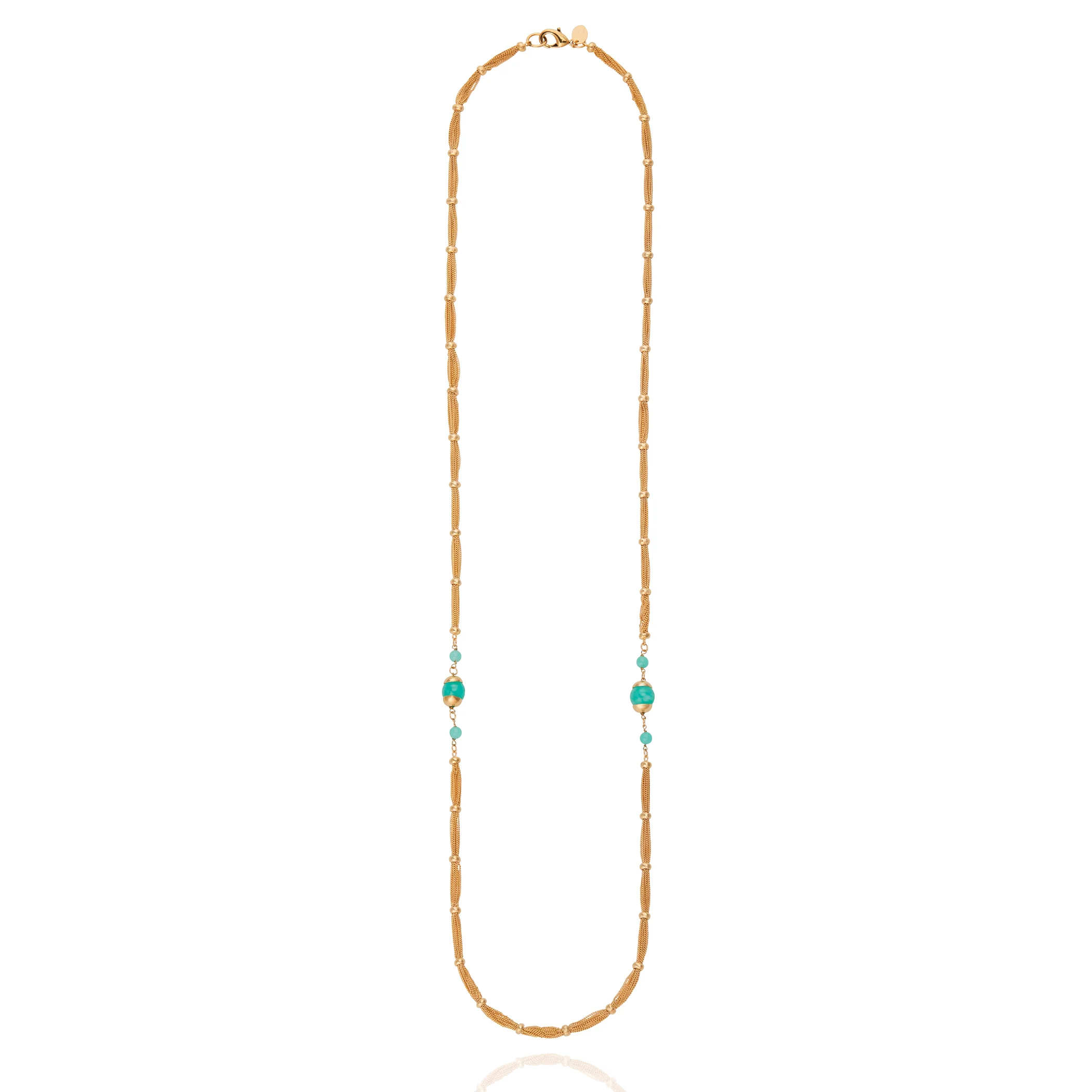 Cristina Sabatini Taj Mahal Long Necklace