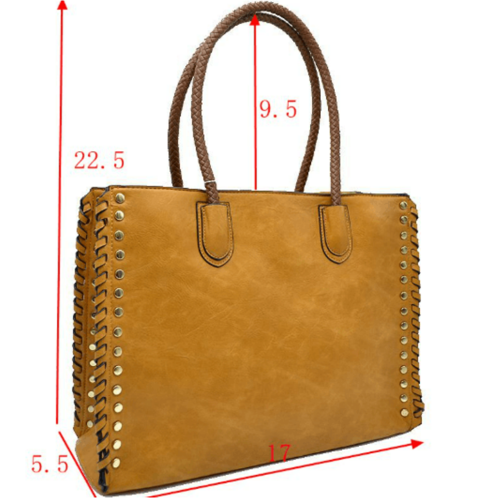 Style 5347 Studded Bag at Helen Ainson