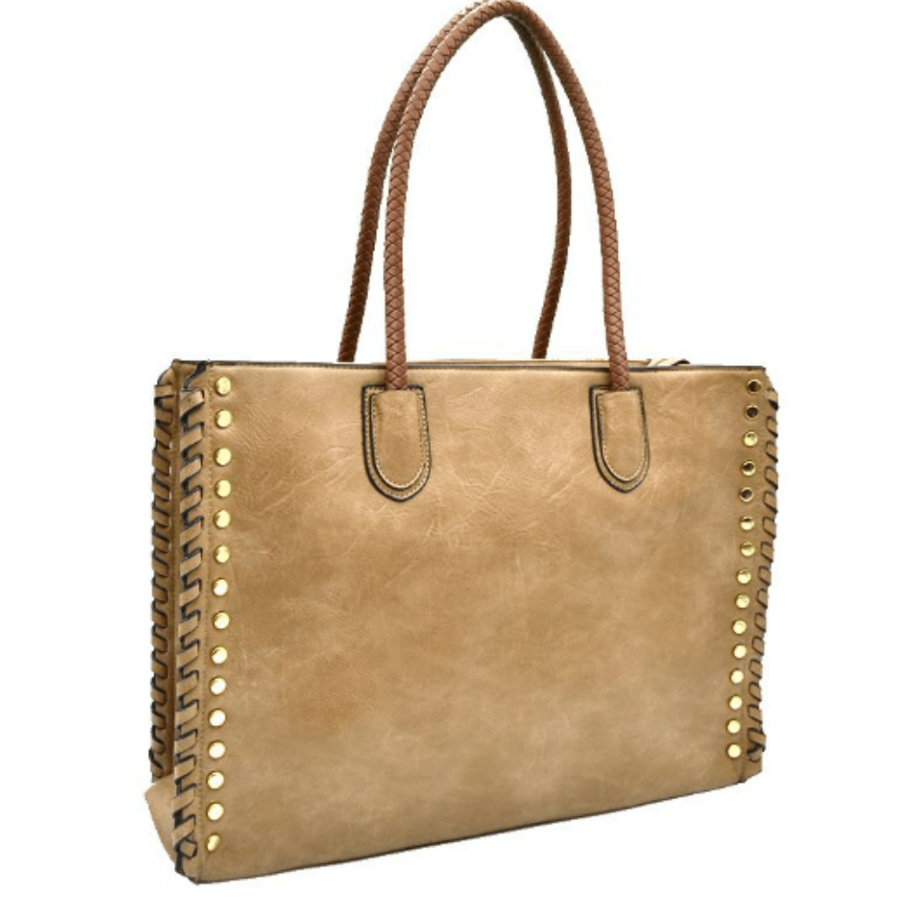 Style 5347 Studded Bag at Helen Ainson