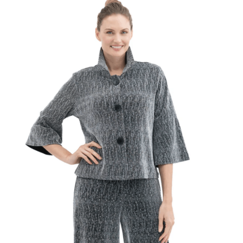 Damee NY Easy Elegance Sequin/Rhinestone Jacket at Helen Ainson