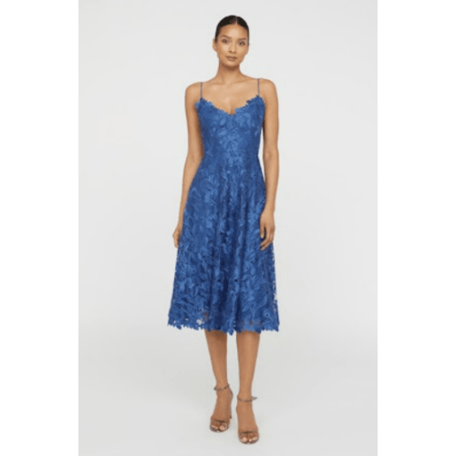 THEIA AINSLIE LACE MIDI COCKTAIL AT HELEN AINSON