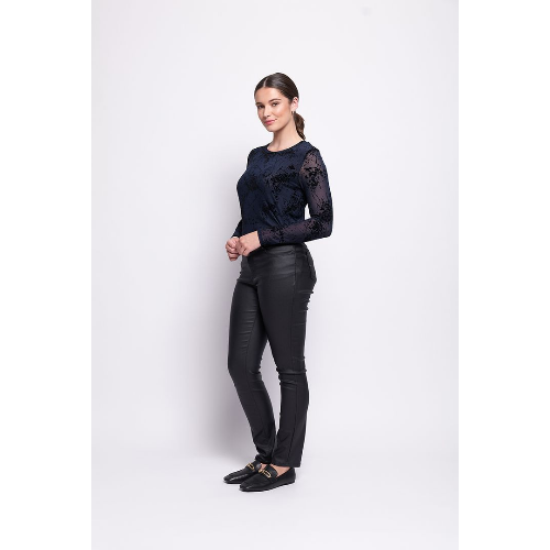Foil Splatter Midnight Top at Helen Ainson