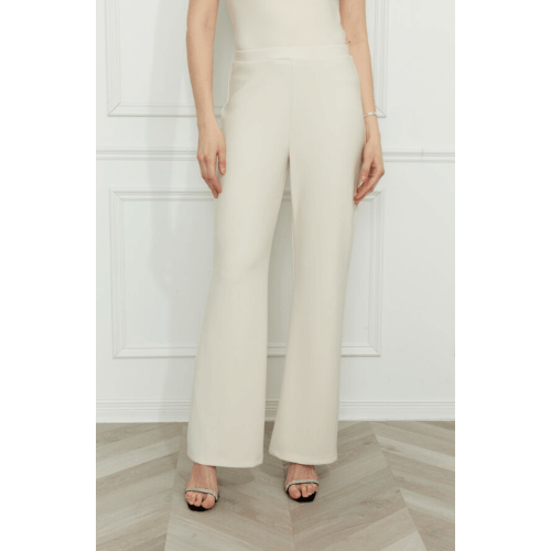 Frank Lyman Flare High-waisted Trousers Style 259022 at Helen Ainson