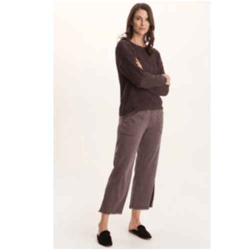XCVI Rothwell Cotton Knit Relaxed-Fit Sweater Top at Helen Ainson