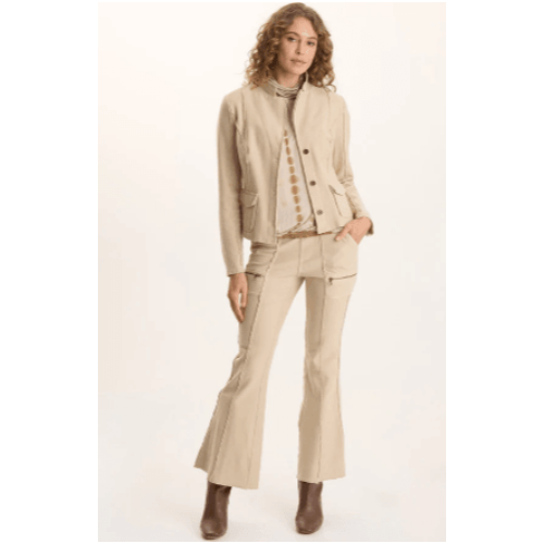 XCVI Dunne Twill Knit Stretch Blazer at Helen Ainson
