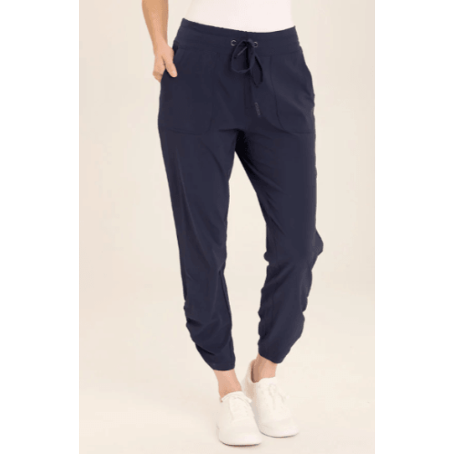 XCVI WEARABLES Lyan Active Whisper Stretch Ruched Crop Legging at Helen Ainson
