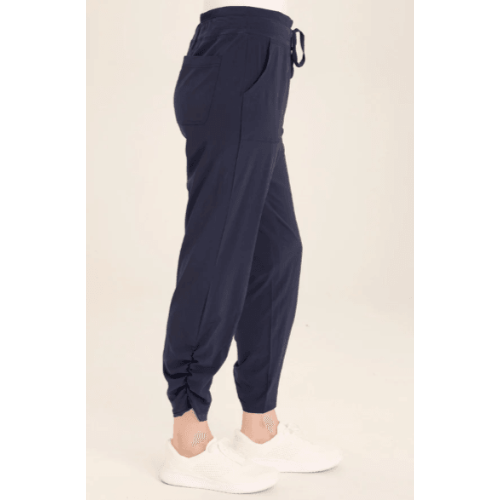 XCVI WEARABLES Lyan Active Whisper Stretch Ruched Crop Legging at Helen Ainson