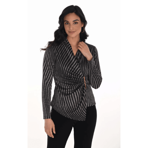 Frank Lyman Wrap Top Style 254251 at Helen Ainson