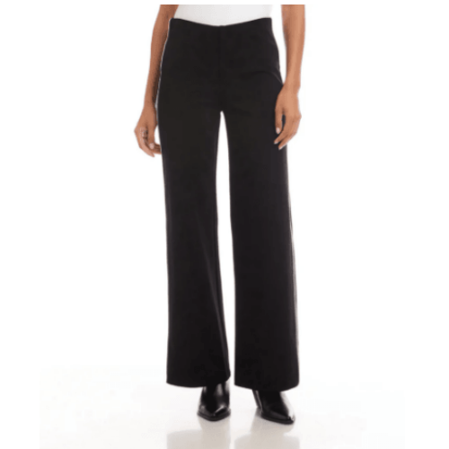 Karen Kane Contrast Piped Wide-Leg Pants at Helen Ainson