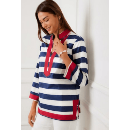 Karen Kane Striped St Tropez Tunic at Helen Ainson
