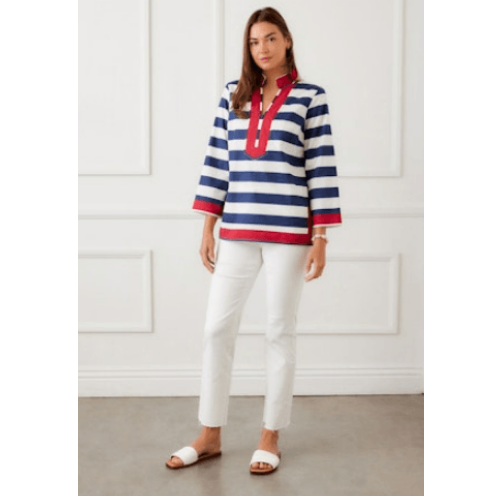 Karen Kane Striped St Tropez Tunic at Helen Ainson
