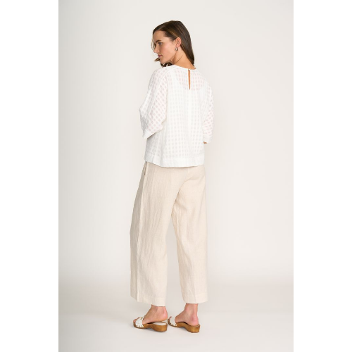 FOIL FO8300 Linen Wide Leg Pant at Helen Ainson