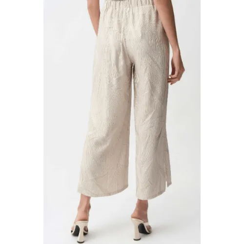 Joseph Ribkoff Pleated Satin Pull-On Culotte Pants at Helen Ainson