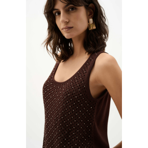 Joseph Ribkoff Embellished Knit Camisole at Helen Ainson