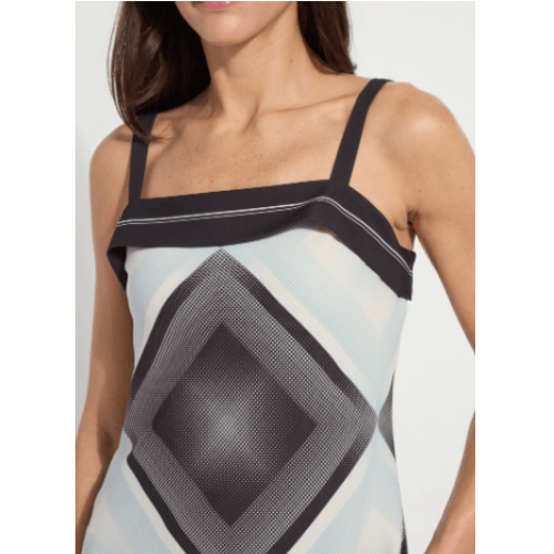 LYSSE Ananda Printed Tank Top at Helen Ainson
