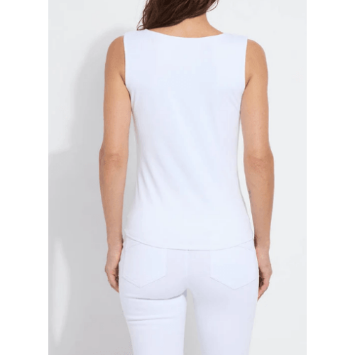 LYSSE Evie Scoop Neck Tank at Helen Ainson