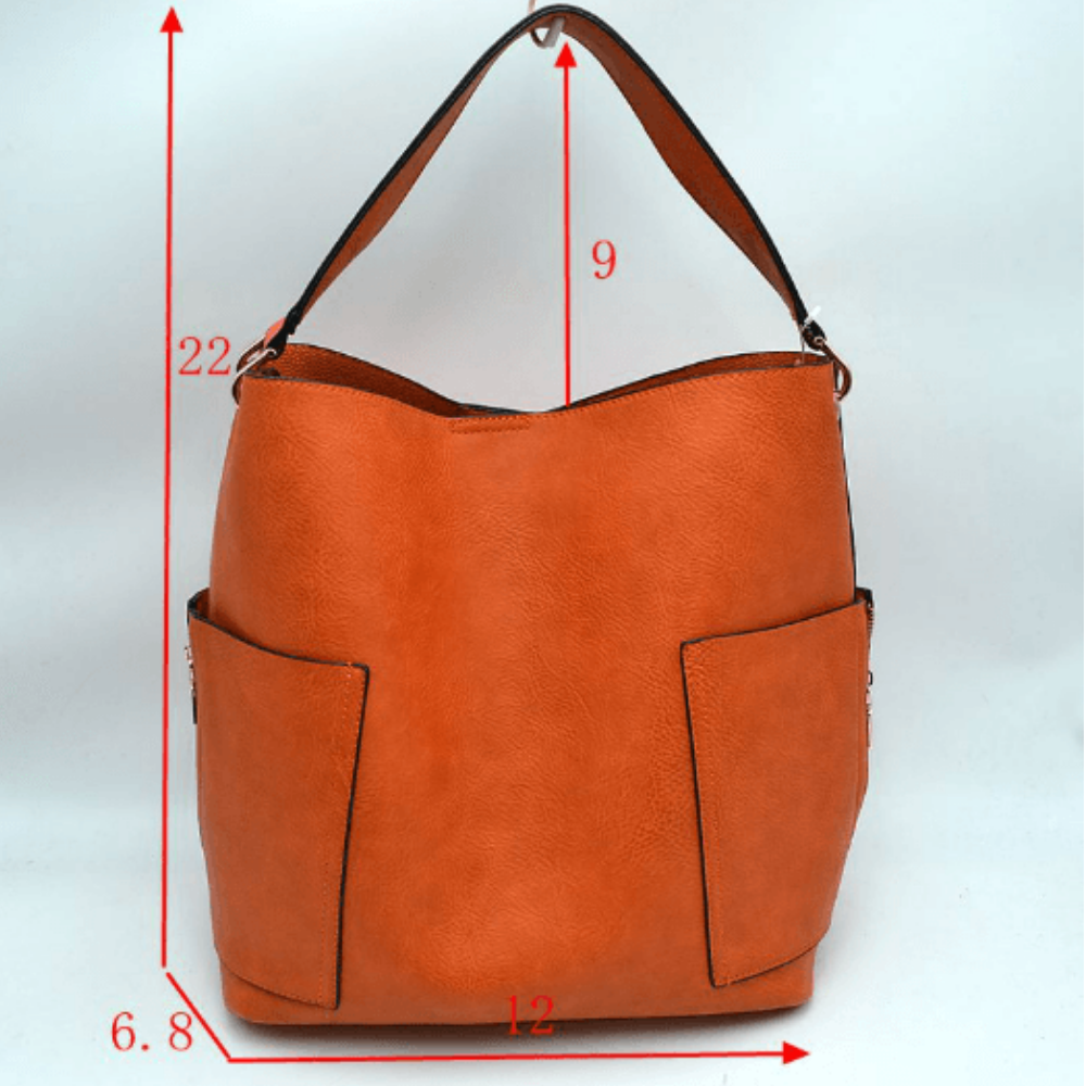 Style 5119 Classic 2-in-1 Top-Handle Satchel Set at Helen Ainson