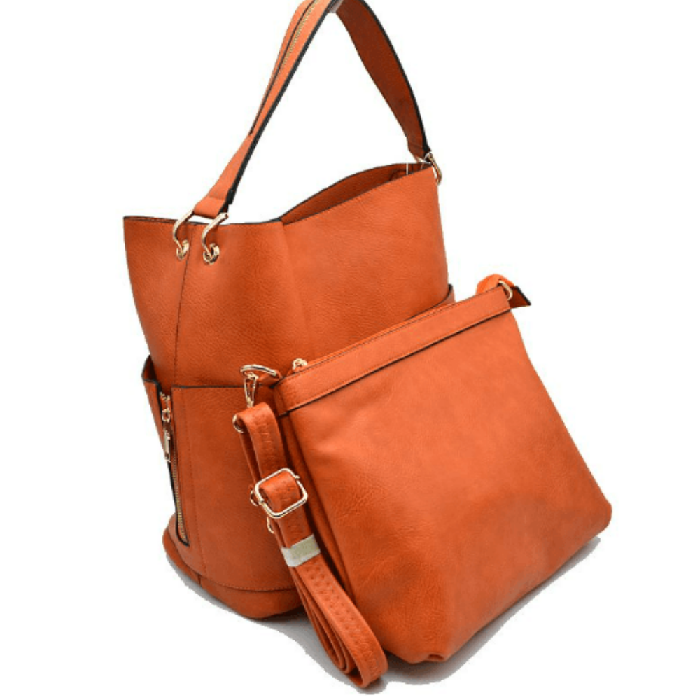 Style 5119 Classic 2-in-1 Top-Handle Satchel Set at Helen Ainson