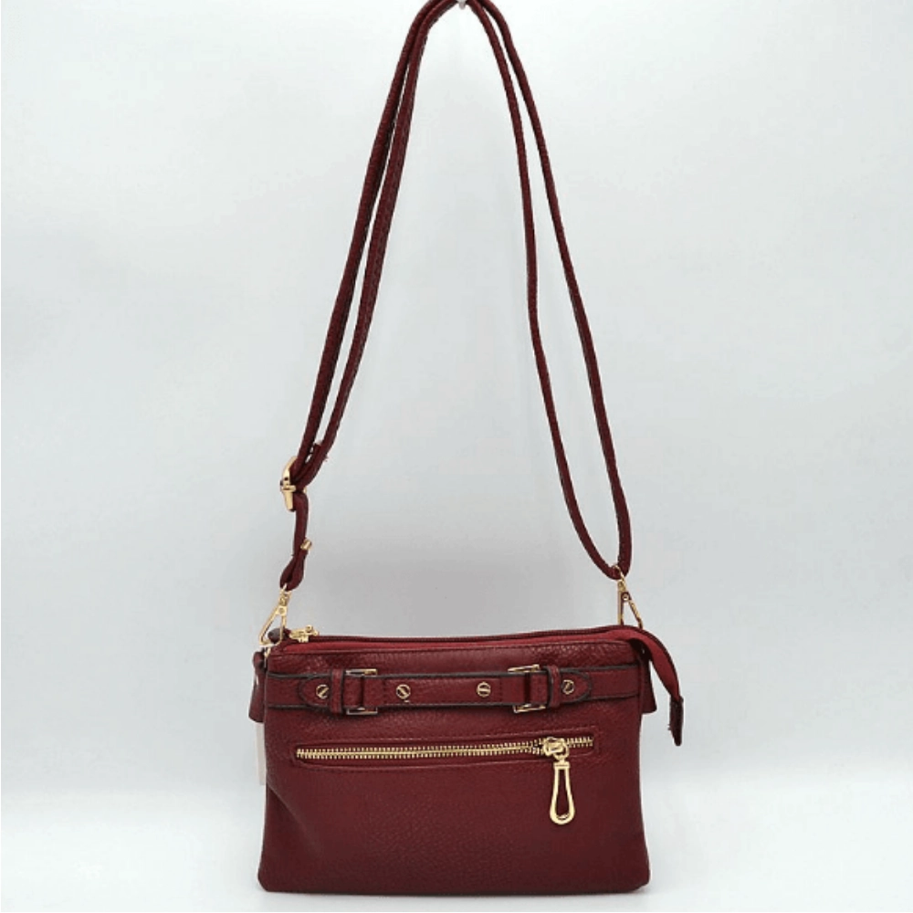 5004 Triple Compartment Crossbody Bag at Helen Ainson