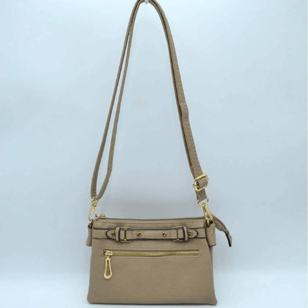 5004 Triple Compartment Crossbody Bag at Helen Ainson