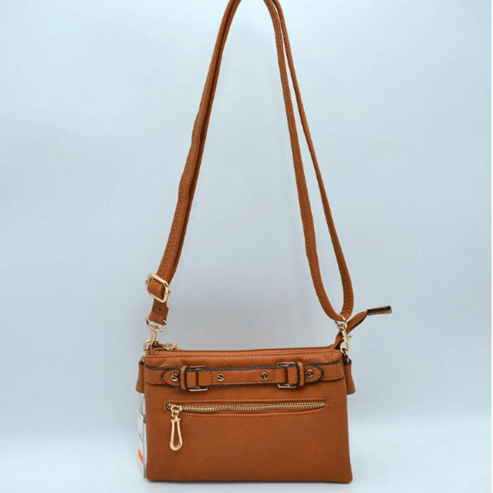 5004 Triple Compartment Crossbody Bag at Helen Ainson