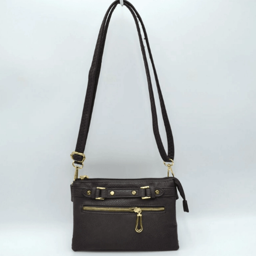 5004 Triple Compartment Crossbody Bag at Helen Ainson