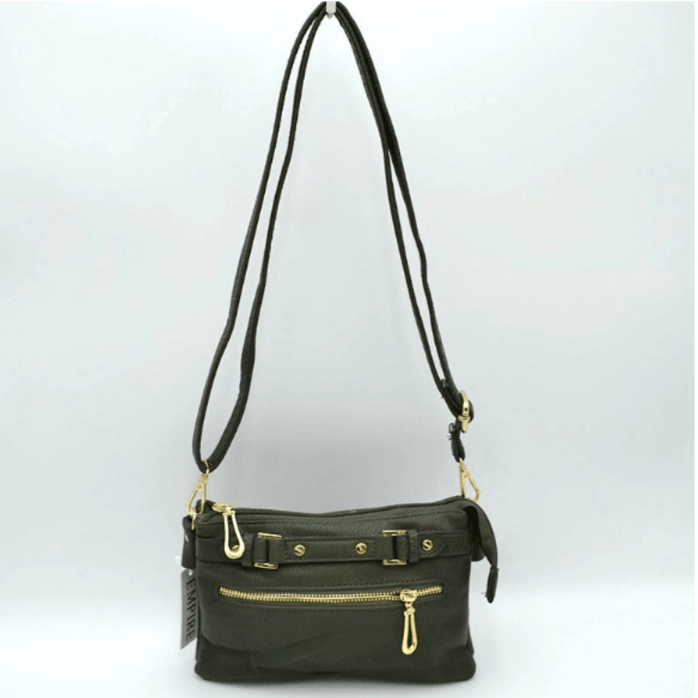 5004 Triple Compartment Crossbody Bag at Helen Ainson