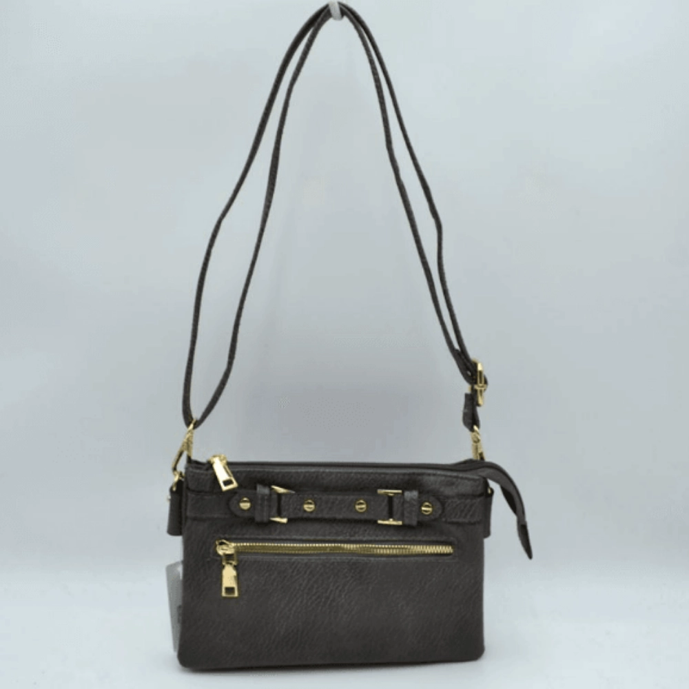 5004 Triple Compartment Crossbody Bag at Helen Ainson