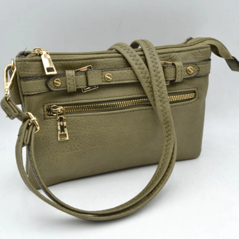 5004 Triple Compartment Crossbody Bag at Helen Ainson