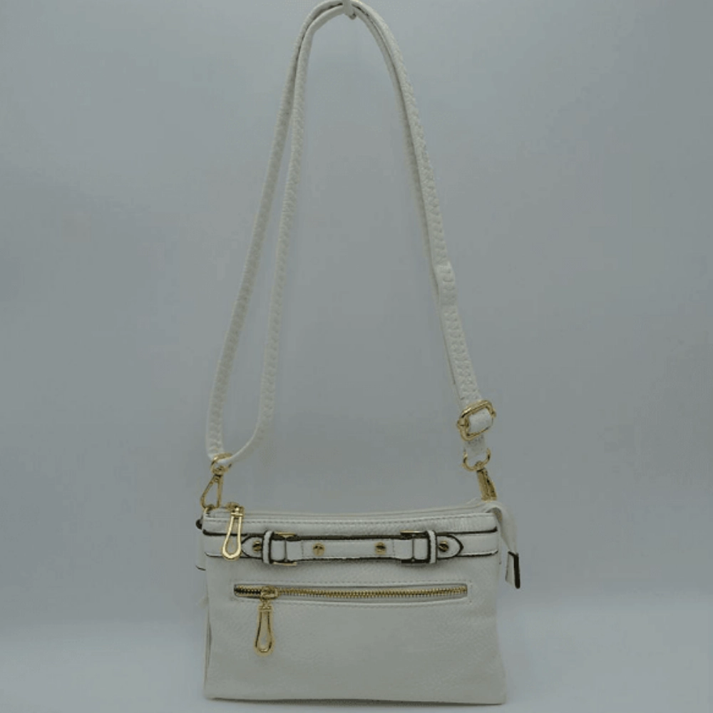 5004 Triple Compartment Crossbody Bag at Helen Ainson