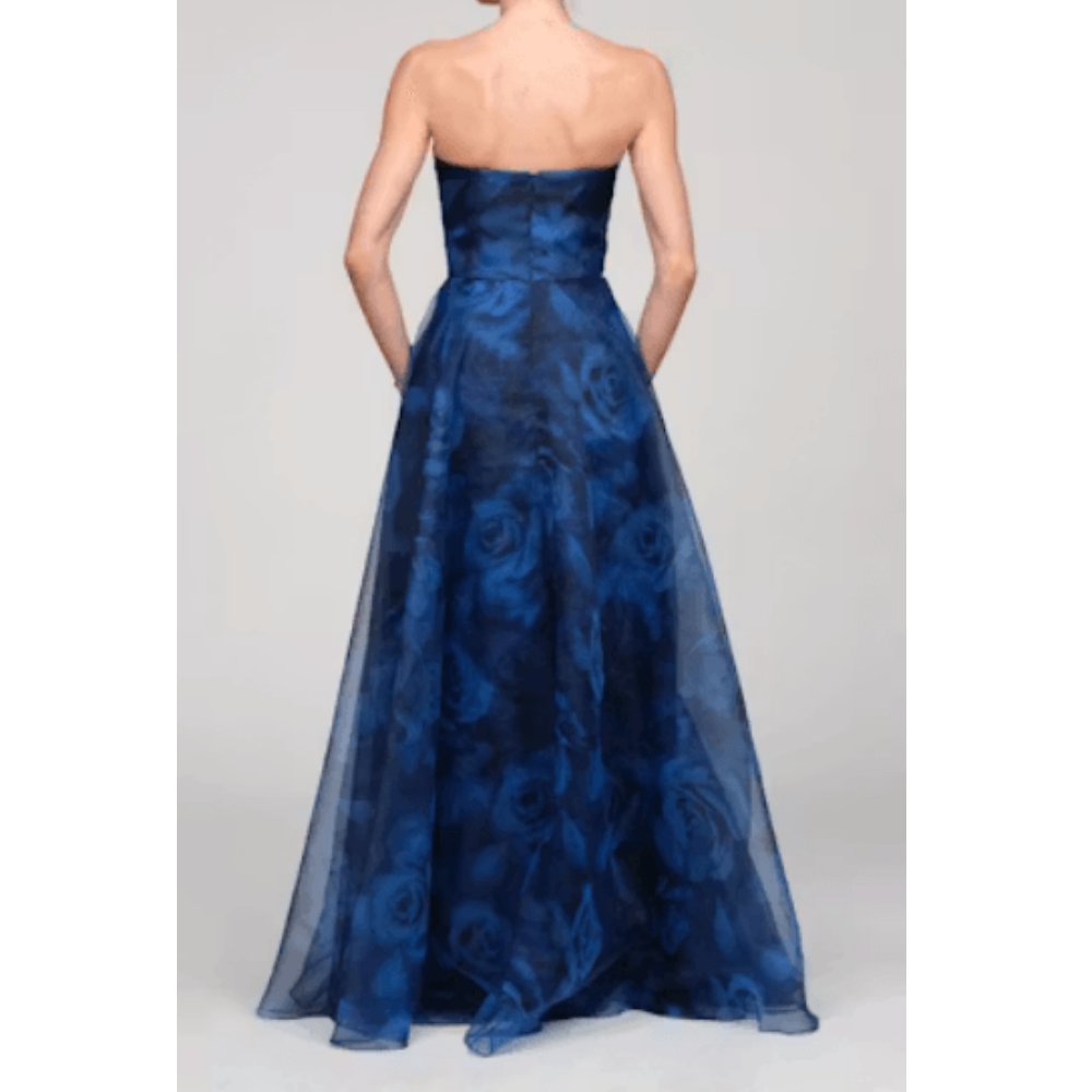 Theia Fahreta Strapless Gown at Helen Ainson