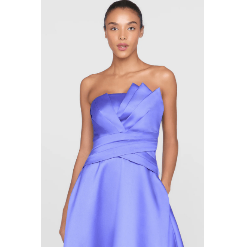 Theia Coco High Low Mikado Gown at Helen Ainson