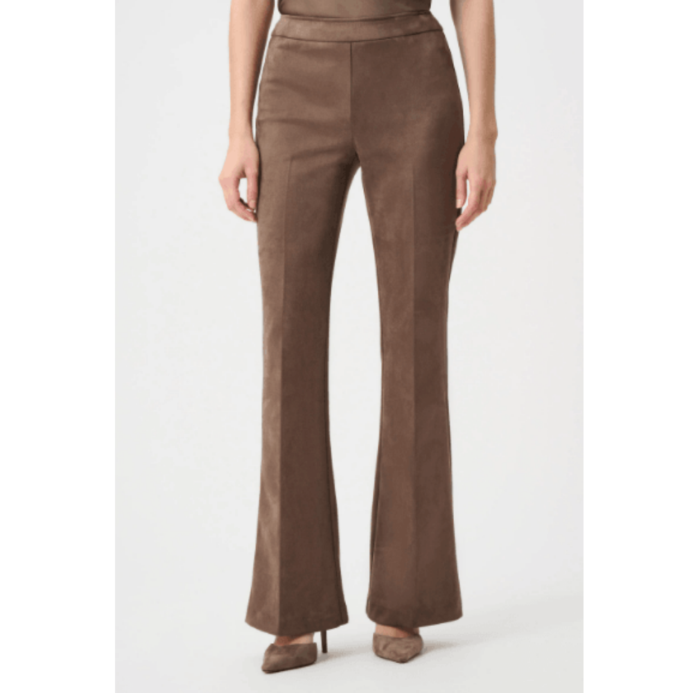 Joseph Ribkoff Scuba Suede Flared Pull-On Pants at Helen Ainson