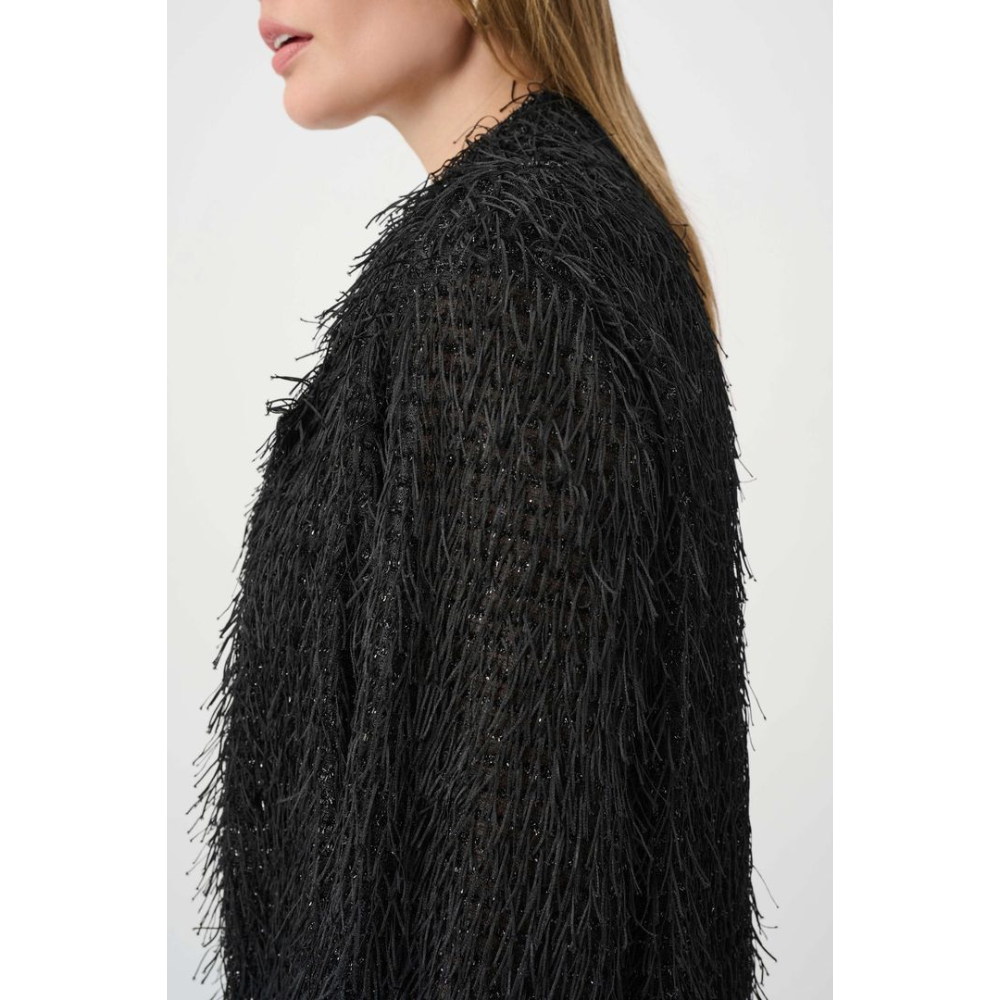 Joseph Ribkoff Fringed Short Blazer at Helen Ainson