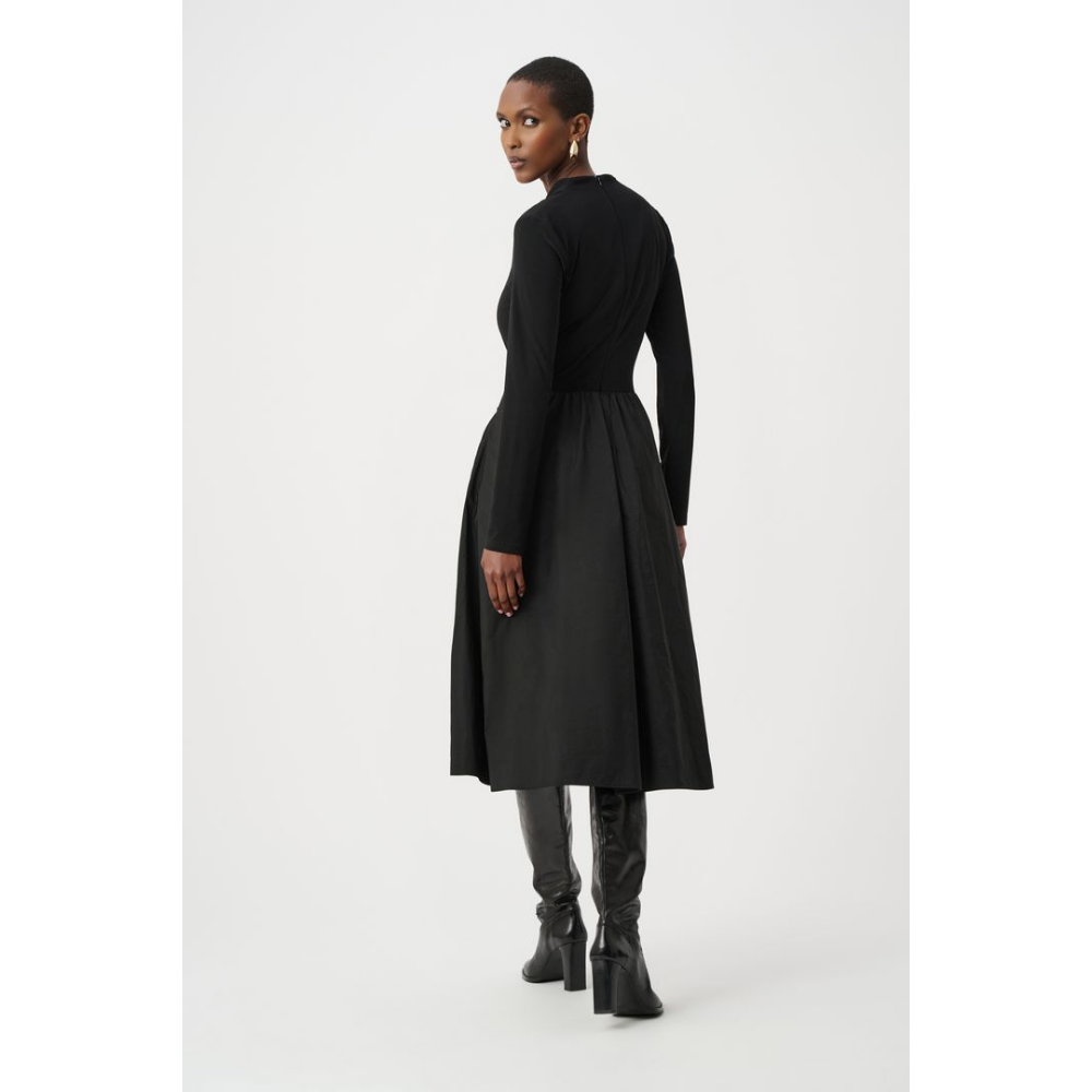 Joseph Ribkoff Silky Knit and Memory Fit and Flare Dress at Helen Ainson