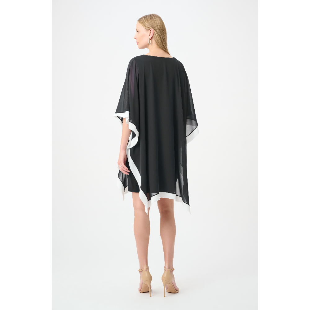 Joseph Ribkoff Chiffon Overlay Dress at Helen Ainson