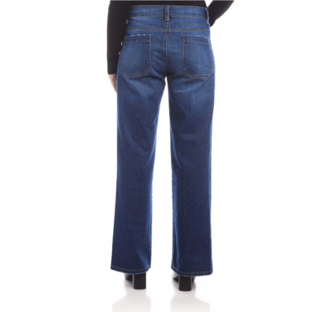 Karen Kane Lauren Patch Pocket Jeans at Helen Ainson