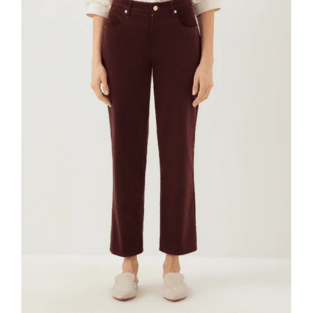 Karen Kane Corduroy Ankle Pants at Helen Ainson